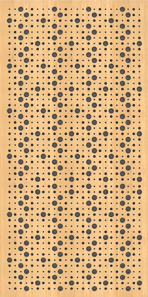 Акустические перфорированные панели для стен и потолков