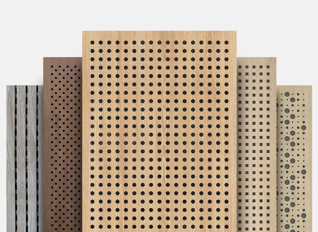 Акустические перфорированные панели для стен и потолков